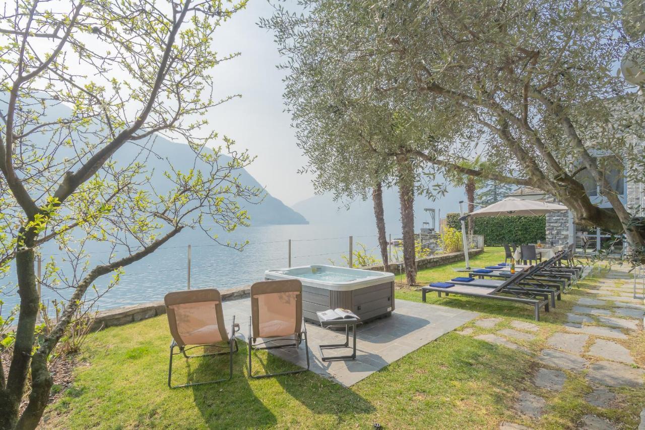 Villa Sasso On Lake Como By Rent All Como サーラ・コマチーナ エクステリア 写真